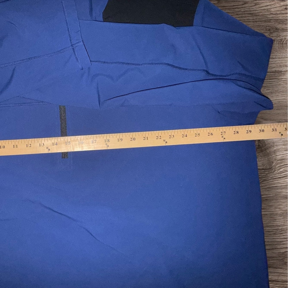 Vineyard Vines Performance Pullover 2XT Blue Quarter Zip Athletic Jacket - Picture 3 of 8